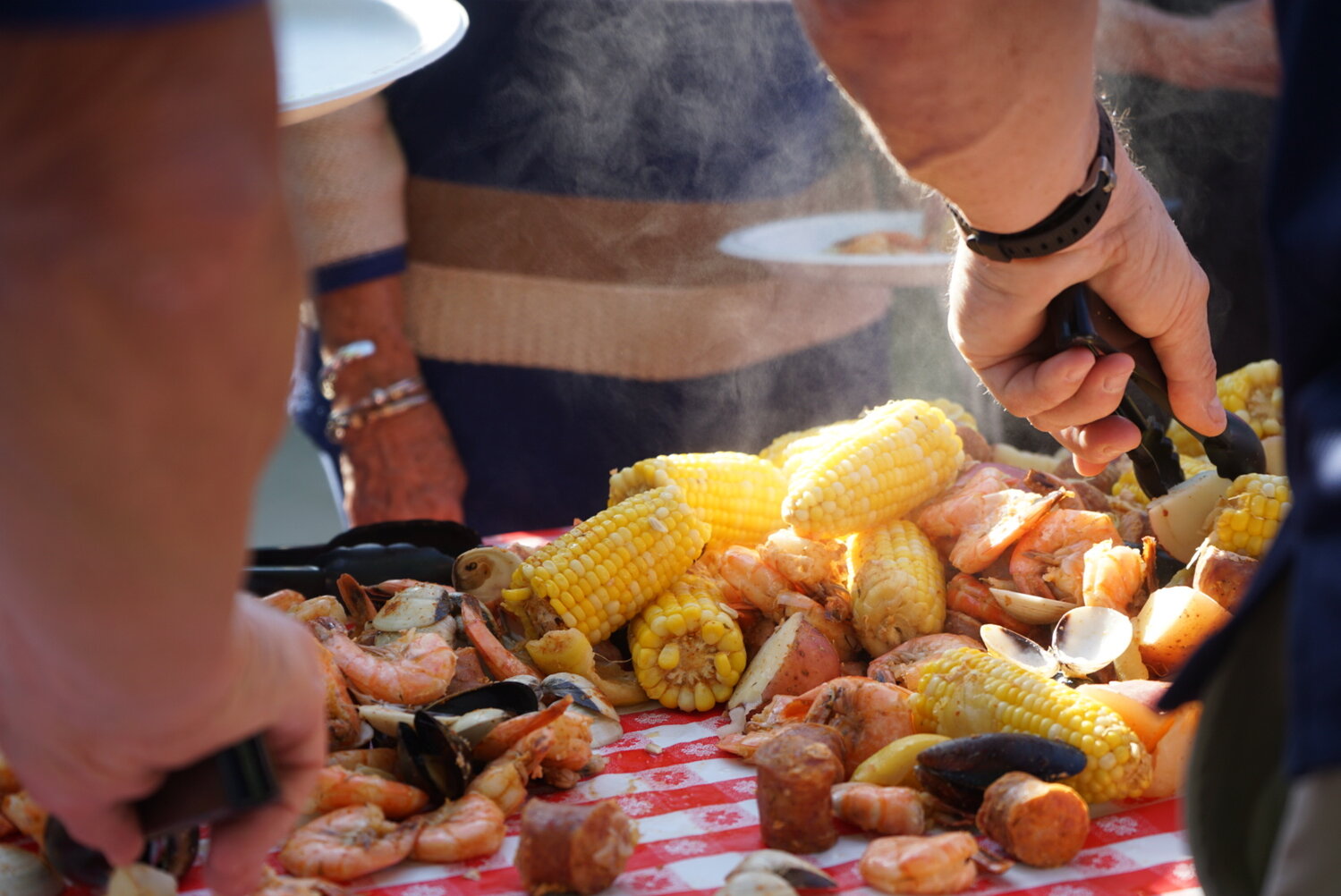 Seafood boils are a dining tradition that are laid back and fun.