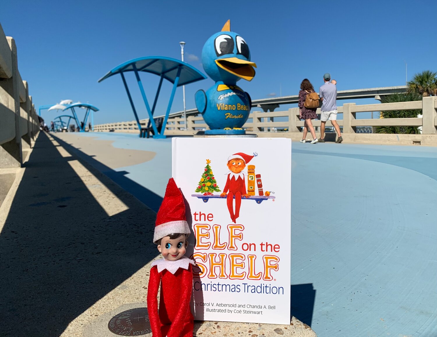 The author of “The Elf on the Shelf: A Christmas Tradition” will be featured at Vilano Holiday Village.